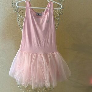 MonnaLisa, beautiful light pink w tulle tutu girls dress, size 5